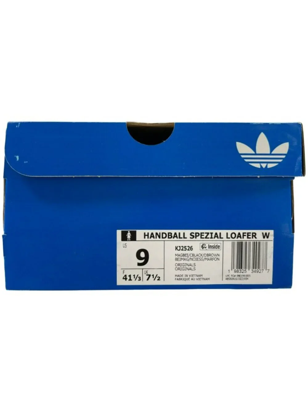 Adidas Handball Spezial Loafer Shoes Leopard Fur Print Brown Women's Size 9 NEW